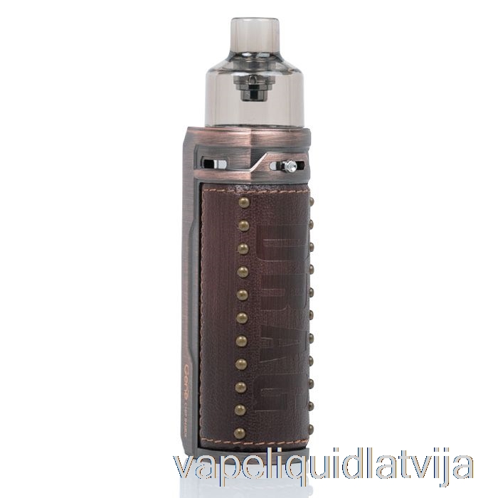 Voopoo Drag S 60w Pod Mod Kit Bronze Knight Vape šķidrums